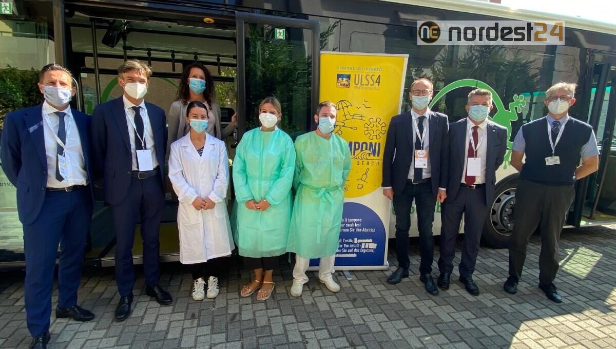 210 mila i tamponi effettuati a luglio e agosto nel Veneto Orientale - 