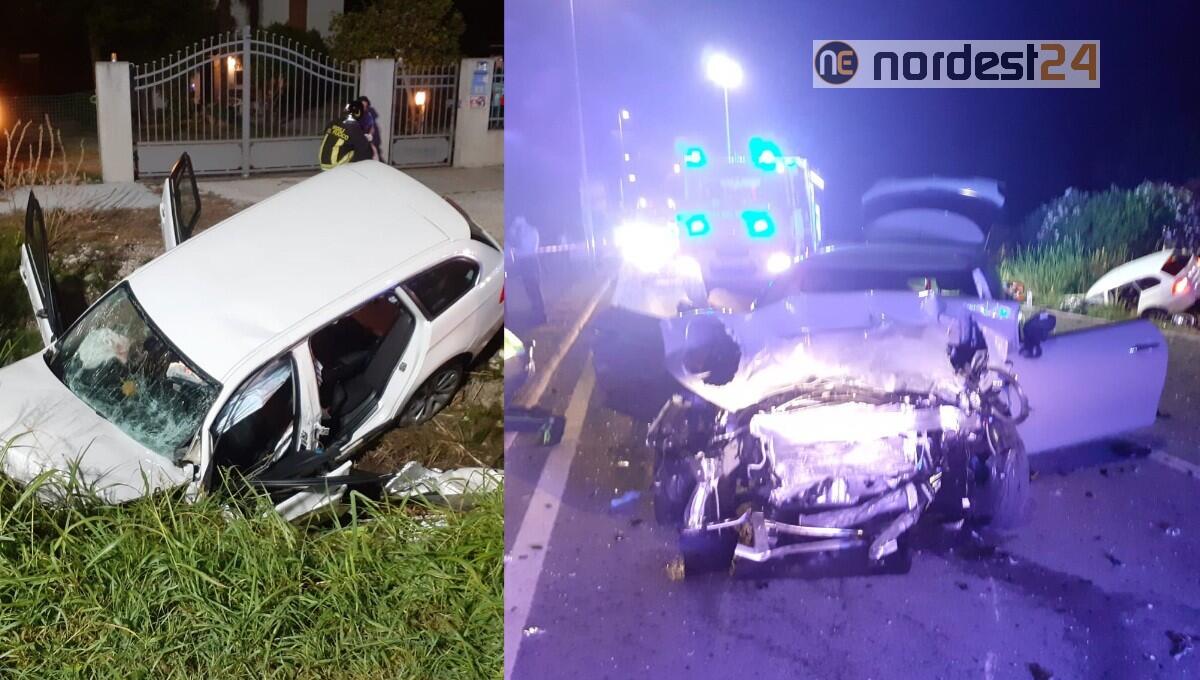 Schianto frontale tra due auto: 3 feriti gravi, illesa una bambina di 2 anni - 