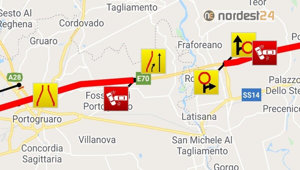 Secondo incidente in A4: 2 morti tra San Giorgio e Latisana - 