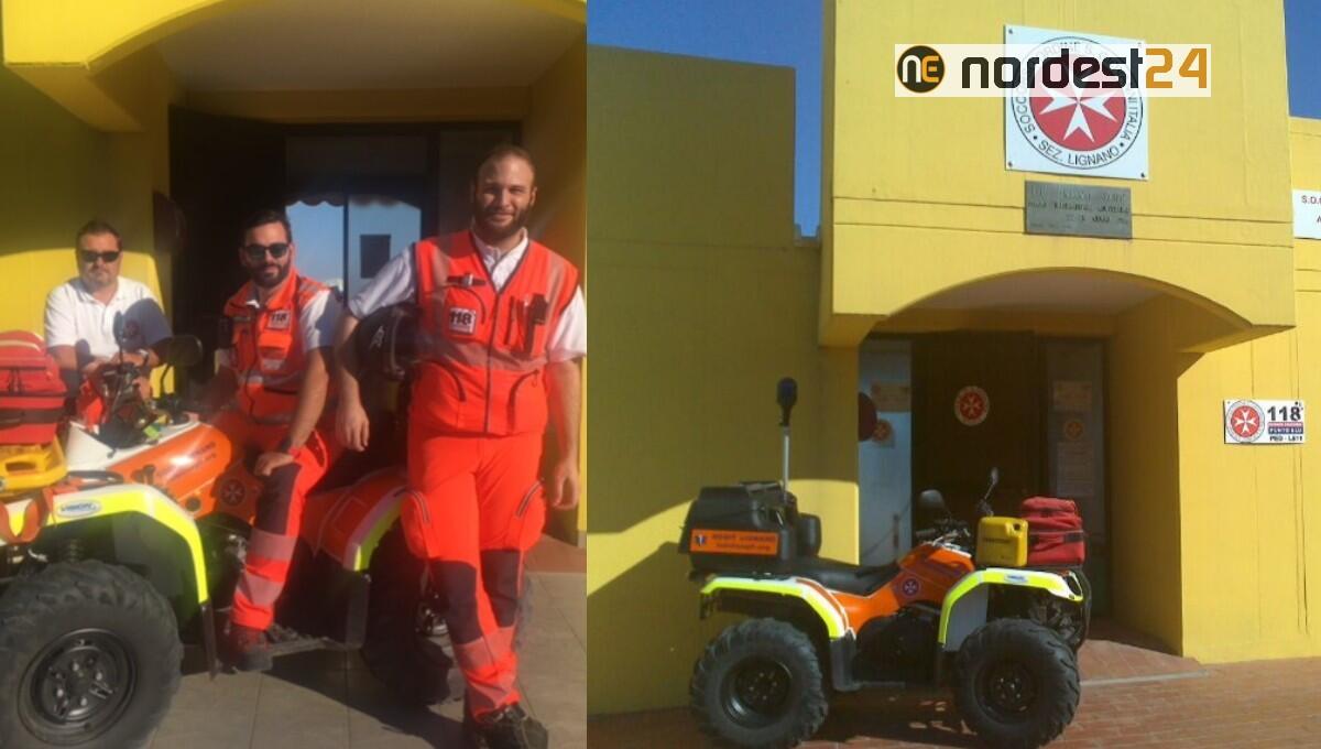 Turisti più attenti, meno interventi per il punto di primo soccorso di Lignano Pineta - 