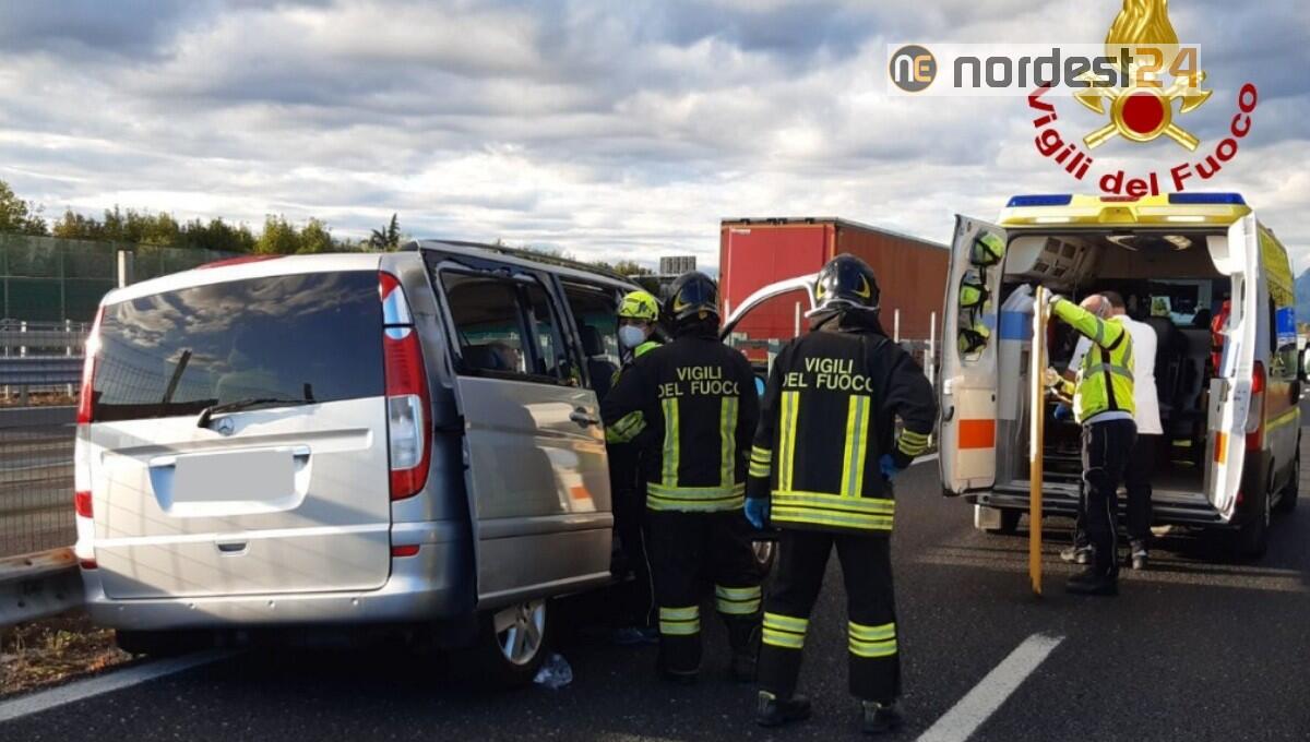 Incidente sulla Tangenziale Nord di Udine: scontro tra due veicoli - 
