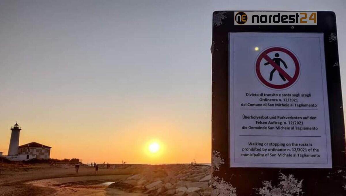 Nuova Ordinanza 'al Faro' di Bibione: stop al transito e sosta sugli scogli - 