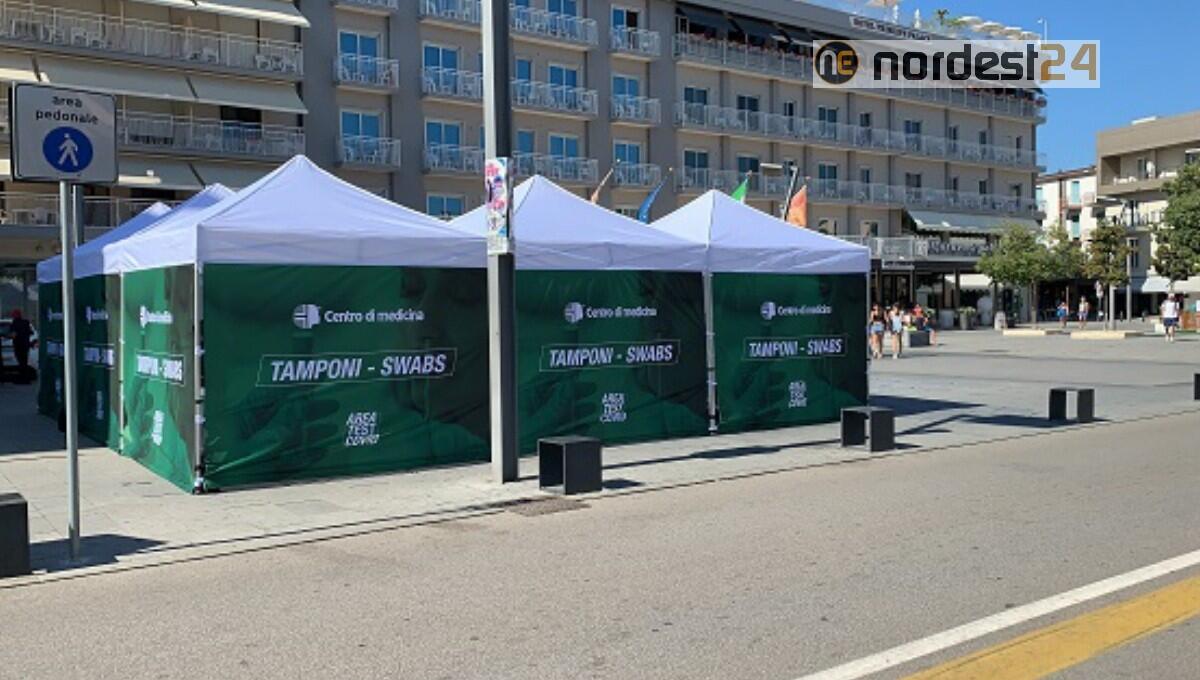 Jesolo. Covid Point di piazza Mazzini, servizio prorogato di 2 settimane - 