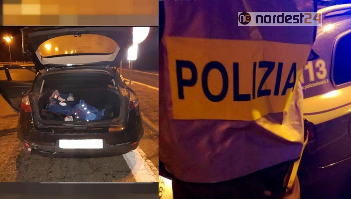 Dalla Serbia in Italia nel bagagliaio: sorpresi 3 clandestini, arrestata passeur - 