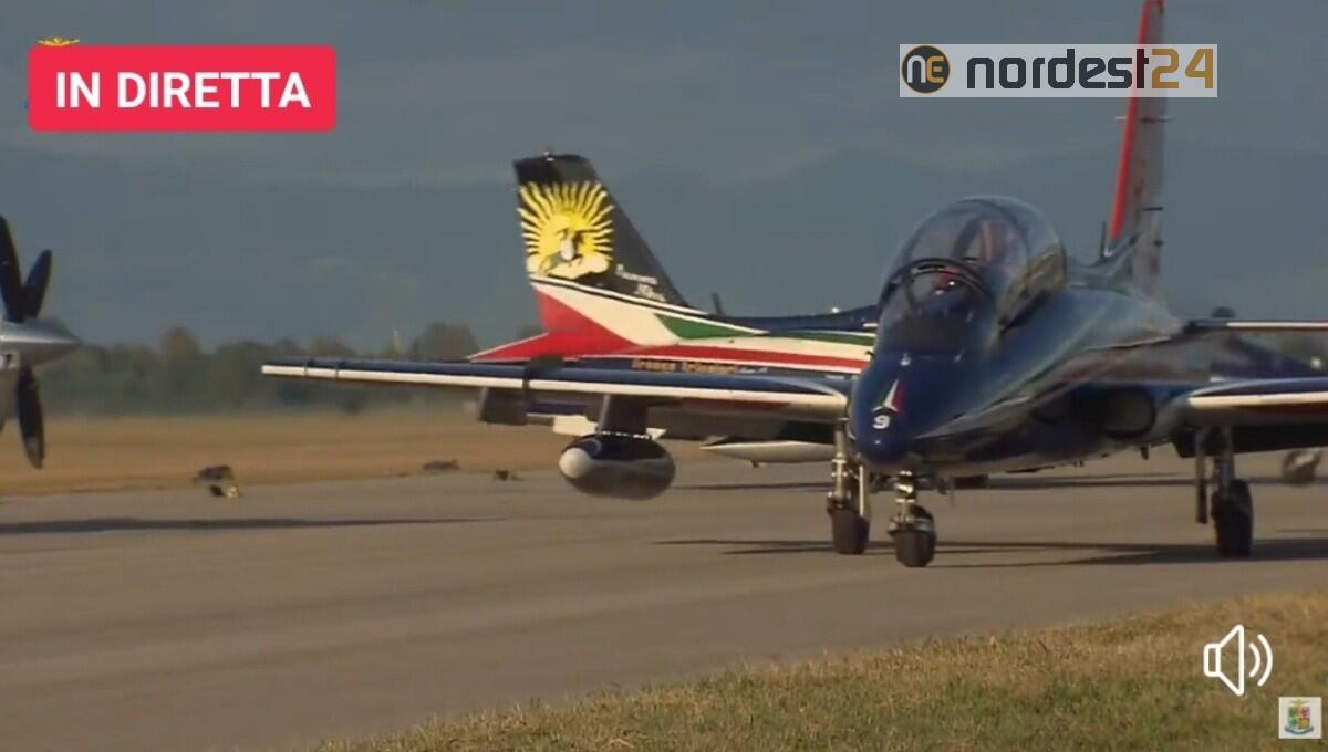 Rivolto air show, diretta Frecce Tricolori 60° Anniversario - 19 settembre 2021 - 