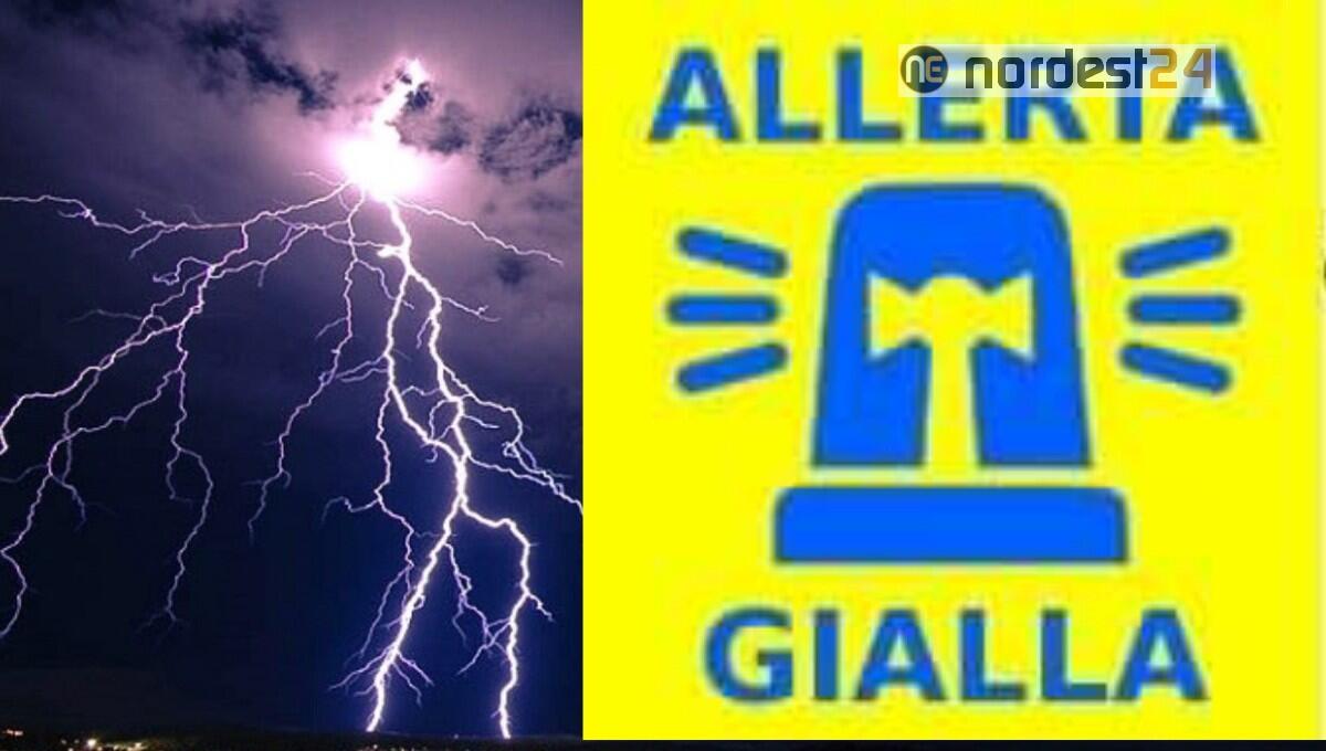 Temporali forti e piogge abbondanti: c'è l'allerta meteo in Fvg - 