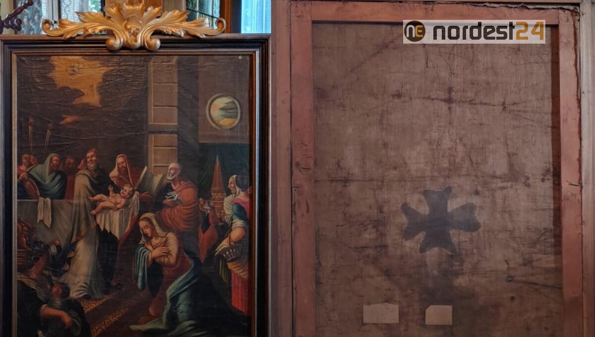 I Carabinieri di Udine restituiscono un dipinto del XVII secolo trafugato dalla disciolta Commenda Teutonica di Vipiteno - 