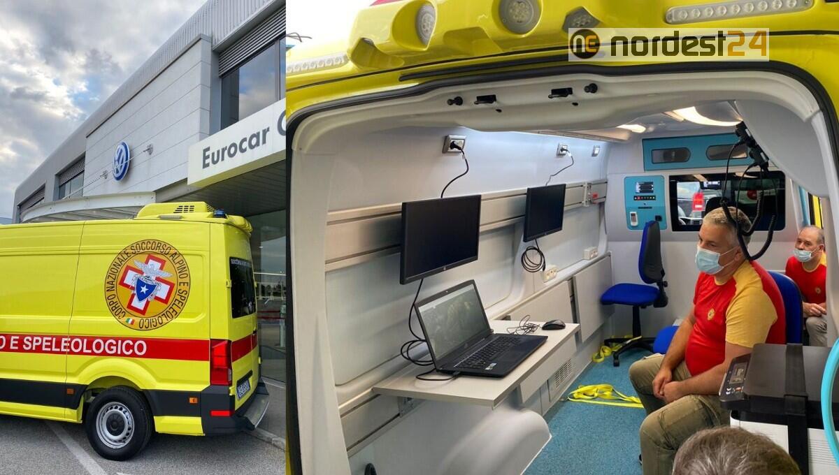 Un nuovo furgone in dotazione al Soccorso Alpino del Friuli Venezia Giulia - 