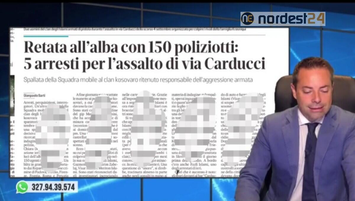 La faida tra clan: 5 arresti nel blitz. Rassegna stampa 30 settembre - 