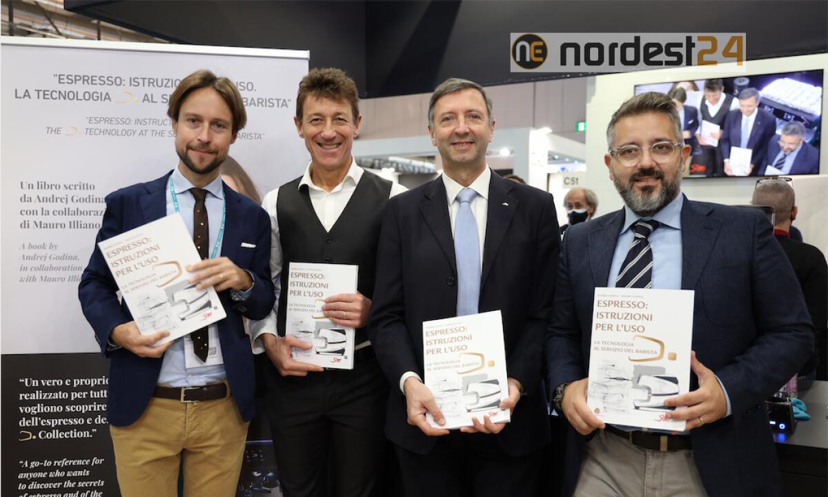 La San Marco con Andrej Godina_nuovo libro dedicato alla tecnologia D. e all'arte di fare il caffè - 