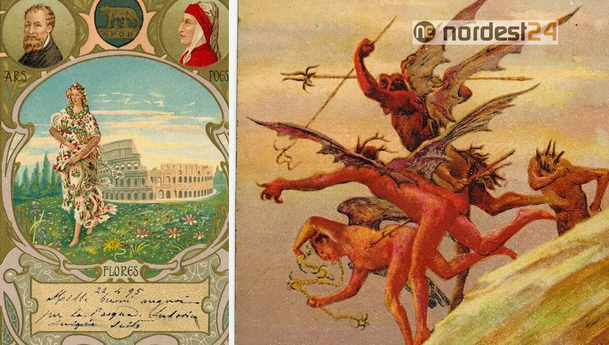 “Dante in cartolina” e “Dante in miniatura”: ultimi giorni per visitare le mostre a Villa de Claricini Dornpacher - 