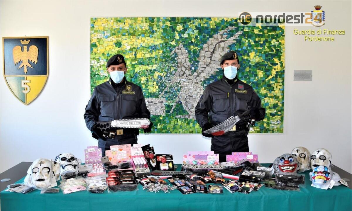 Maxi sequestro di 860 articoli di Halloween non a norma - 