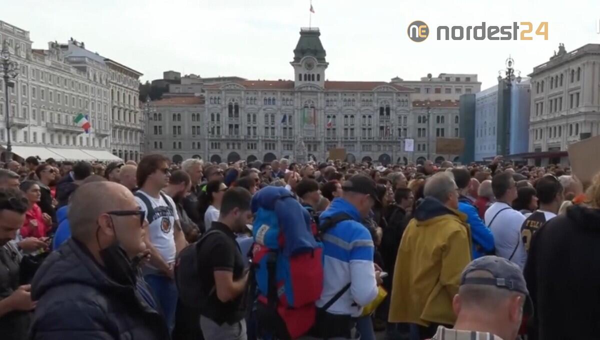 Green pass, Prefetto Trieste: "stop manifestazione, rispettino impegni" - 