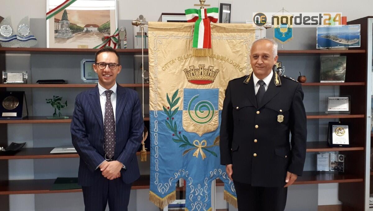 Lignano. Il Sindaco dà il benvenuto al nuovo Comandante della Polizia Locale - 