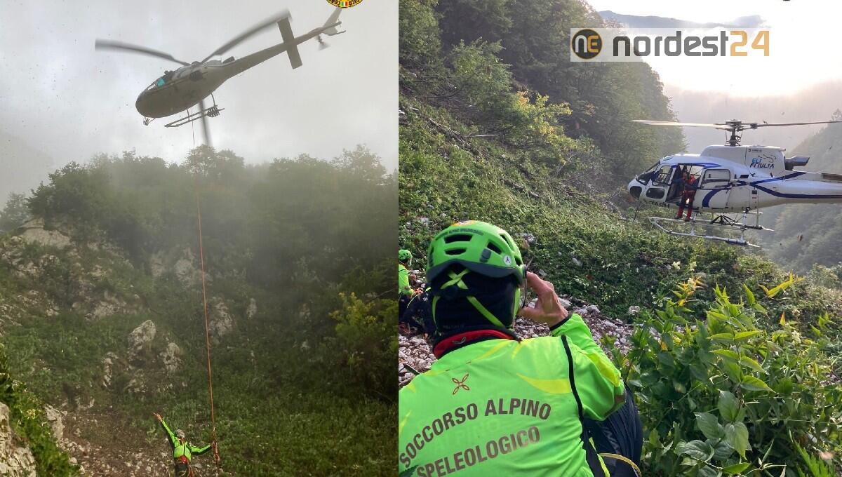 Cacciatore precipita a Barcis: deceduto Giacomo Peruz di Cordenons - 