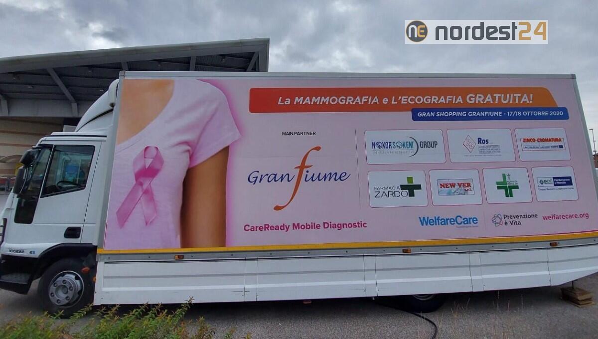 Al Granfiume di Fiume Veneto screening prevenzione del tumore al seno - 