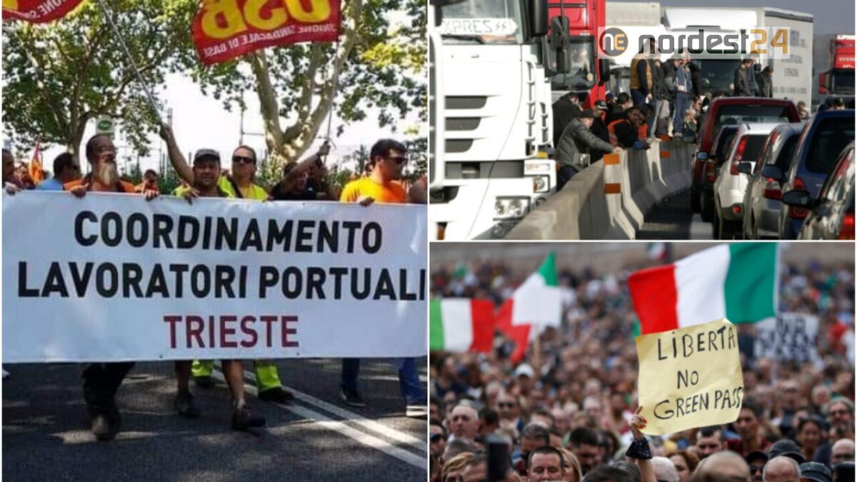 Portuali Trieste: "pronti a discutere se slitta Green pass a 30/10" - 