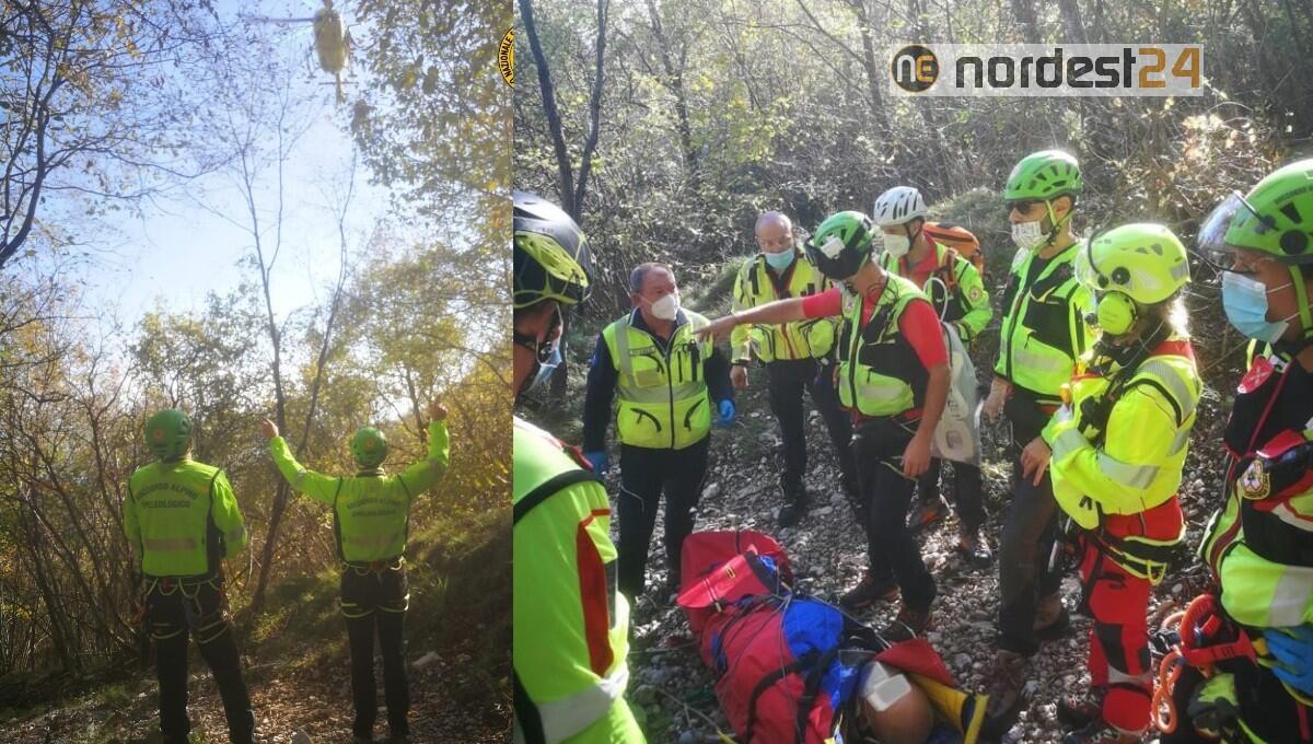 Ciclista ferito a Polcenigo ed escursionista soccorso a Erto - 