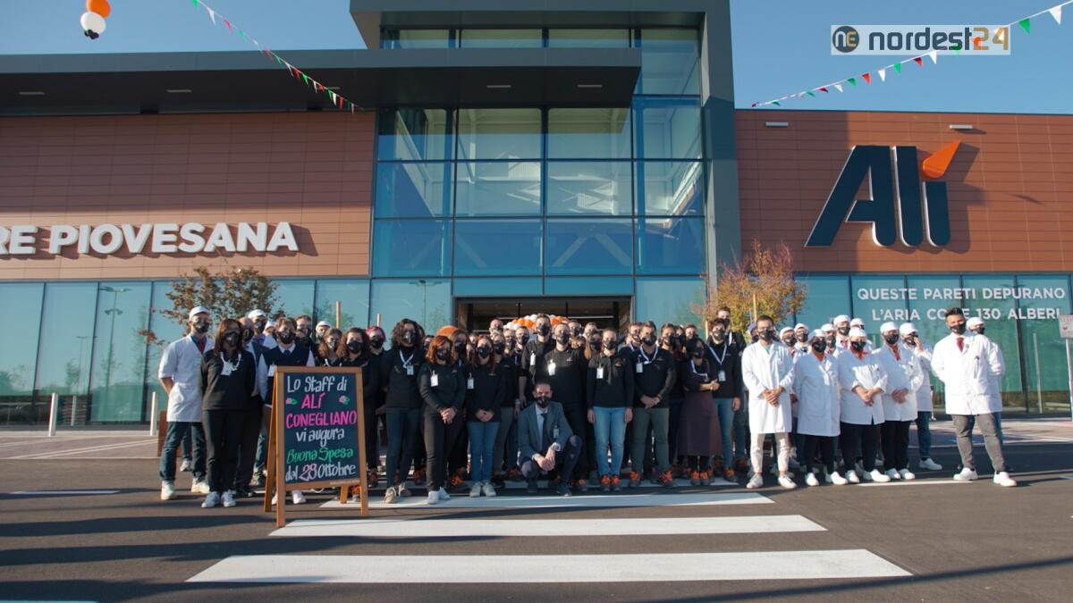 Inaugurato l'Alì di Conegliano: darà lavoro a 70 nuovi collaboratori locali - 