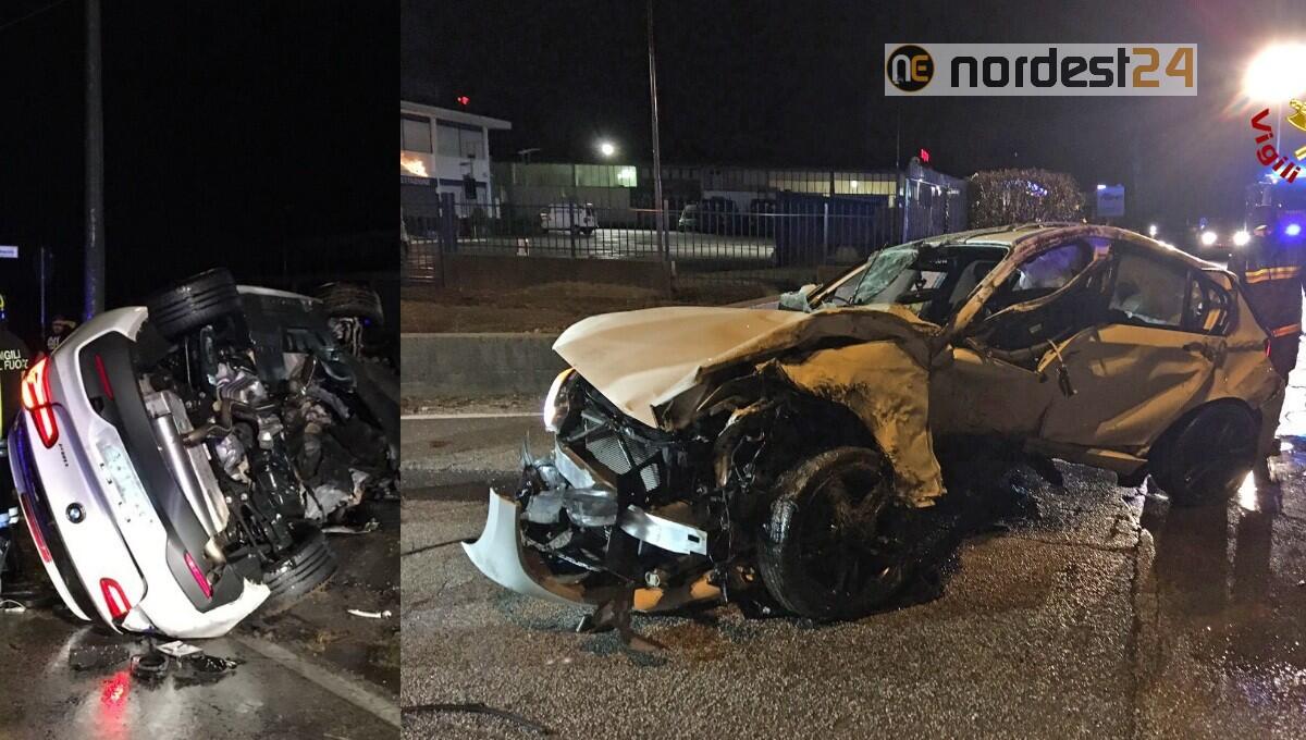 Perde il controllo dell'auto, si ribalta e rimane incastrato: gravissimo 29enne - 