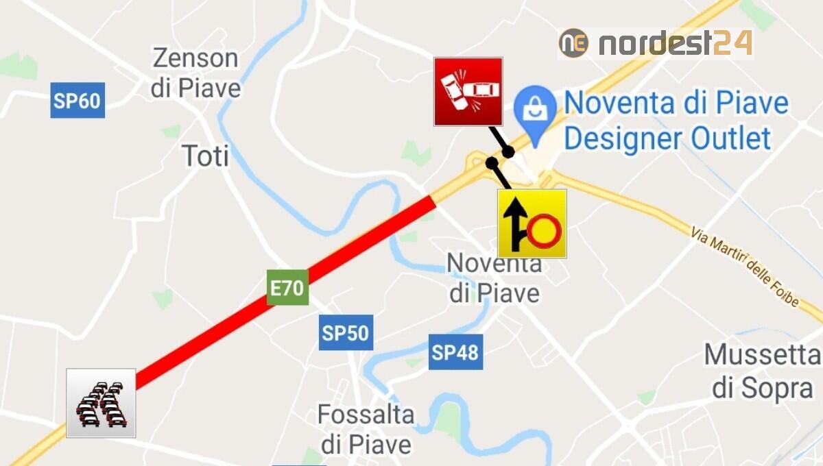 Un altro grave incidente in A4: furgone tampona autoarticolato - 