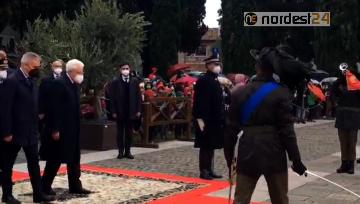 Milite Ignoto, Mattarella giunto ad Aquileia - 