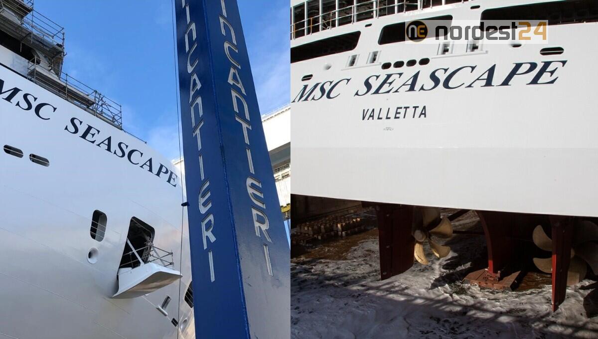 MSC Crociere e Fincantieri varano la futura ammiraglia MSC Seascape - 