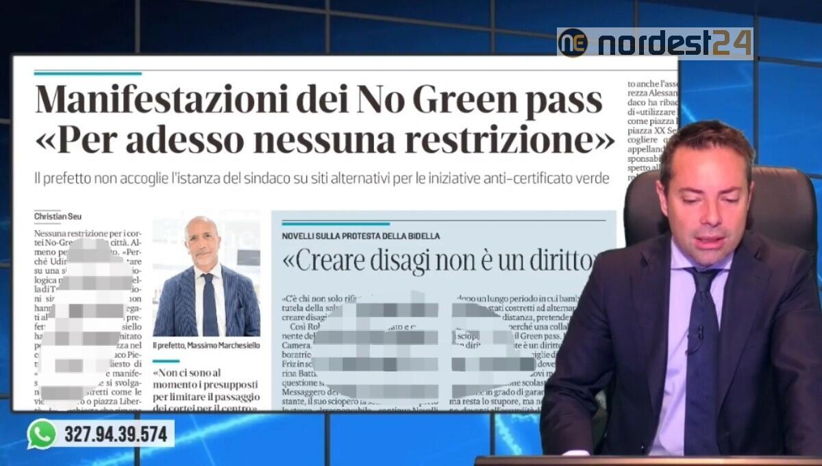 Il Prefetto: i cortei restano in centro. Rassegna stampa 4 novembre - 