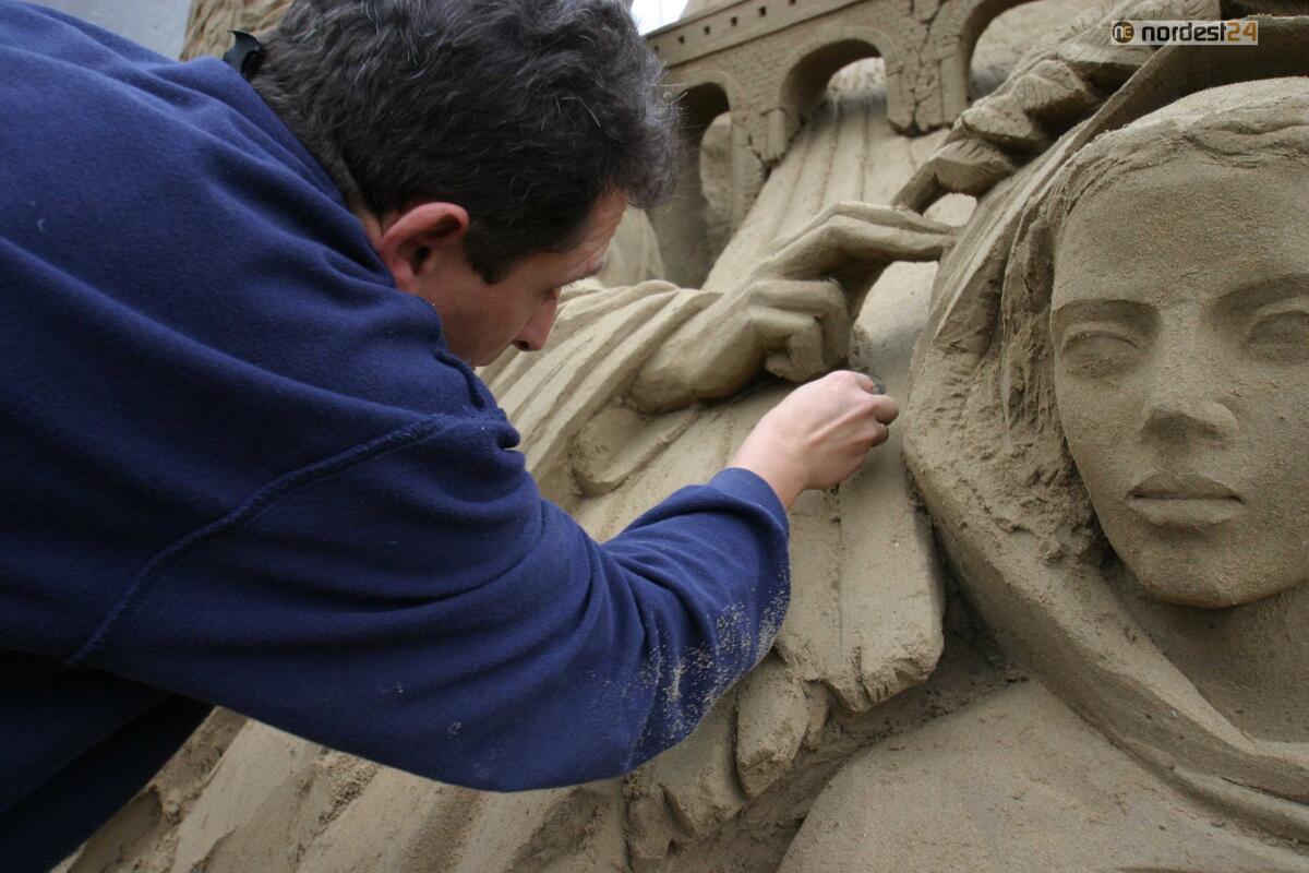 Sand Nativity, il ricavato delle visite guidate in beneficenza - 