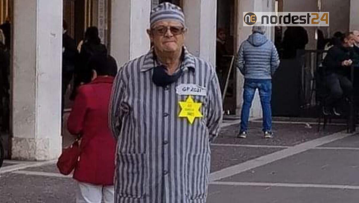 No Green pass, ex candidato sindaco vestito da deportato: 'stessi limiti' - 