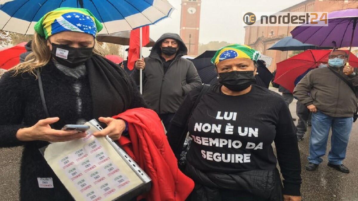Bolsonaro in Veneto: 200 persone per sit-in ad Anguillara - 