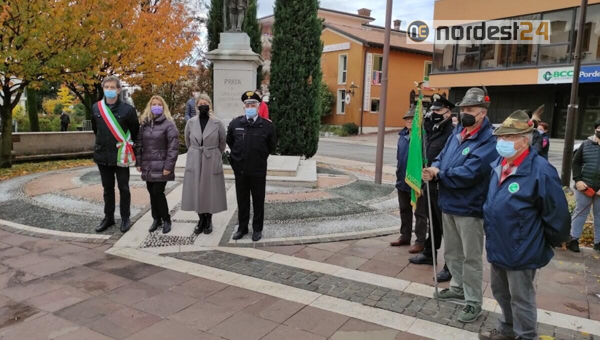 Celebrazioni del 4 novembre a Prata di Pordenone - 