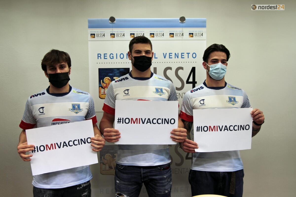 Rugby San Donà al fianco dell’Ulss4 nel sostenere le vaccinazioni Covid - 