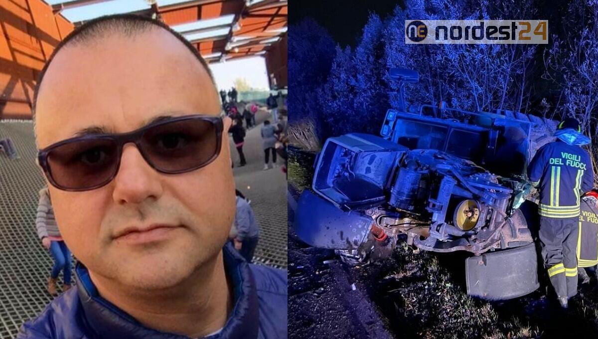 Codroipo, scontro tra auto e trattore: deceduto Gian Luca Frappa - 