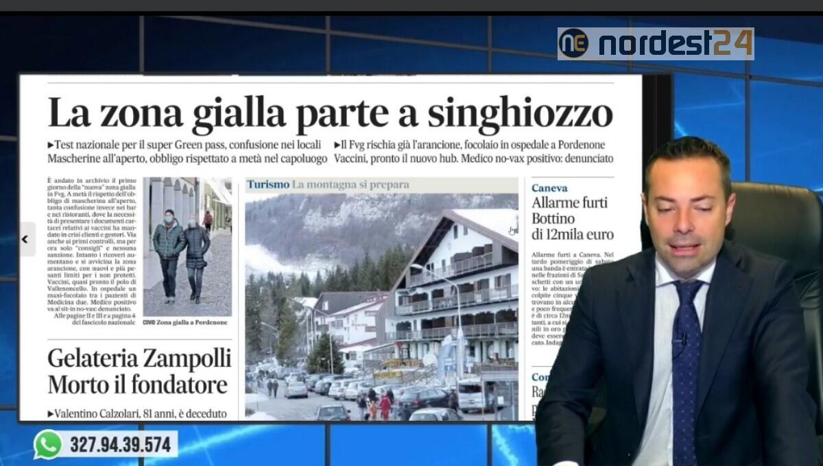 Zona gialla, vertice sui controlli. Rassegna stampa 30 novembre 2021 - 