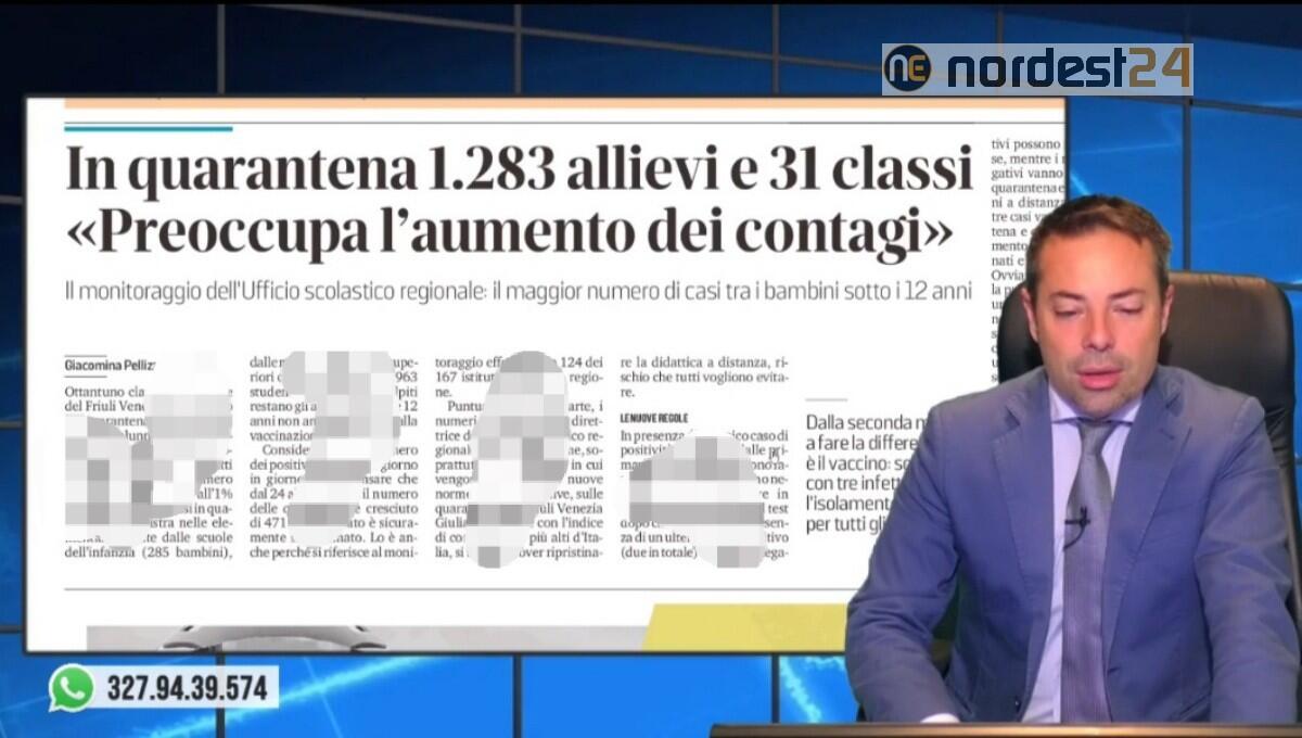 Scuola, ecco la nuova quarantena. Rassegna stampa 9 novembre - 