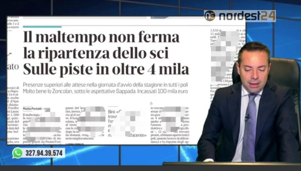 Il maltempo non ferma la ripartenza dello sci. Rassegna stampa 9 dicembre - 