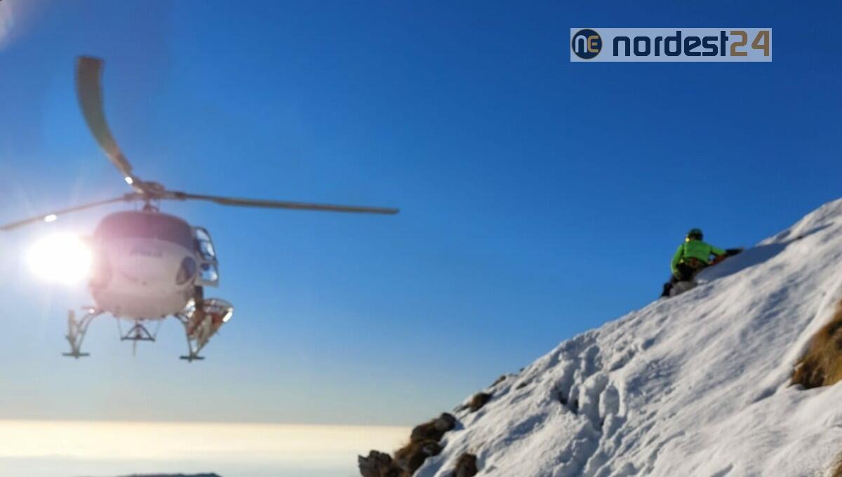 Malore sul Gran Monte e lussazione alla spalla sull'Osternig - 