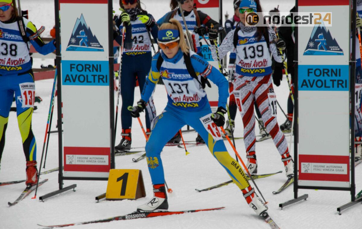 Saverio Zini e Federica Sanfilippo si aggiudicano le sprint di Forni Avoltri. La carnica Desiree Ribbi domina tra gli aspiranti - 
