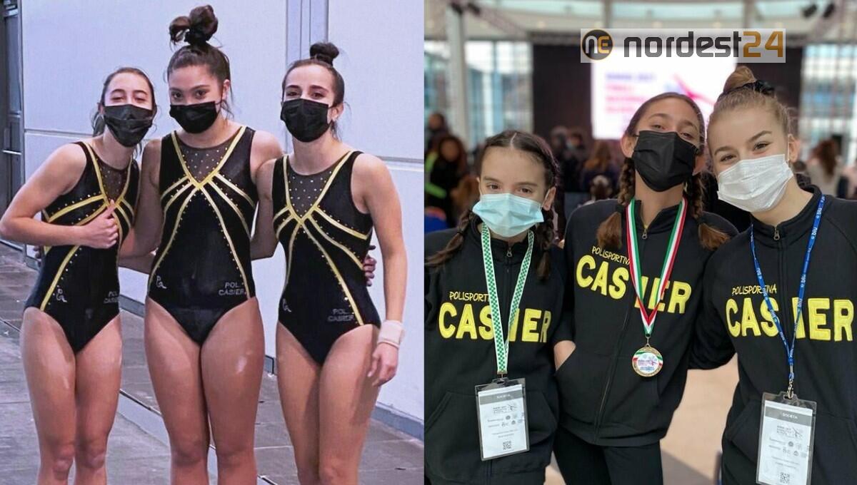 Polisportiva Casier, ginnaste da record: 16 podi tricolori a Rimini - 