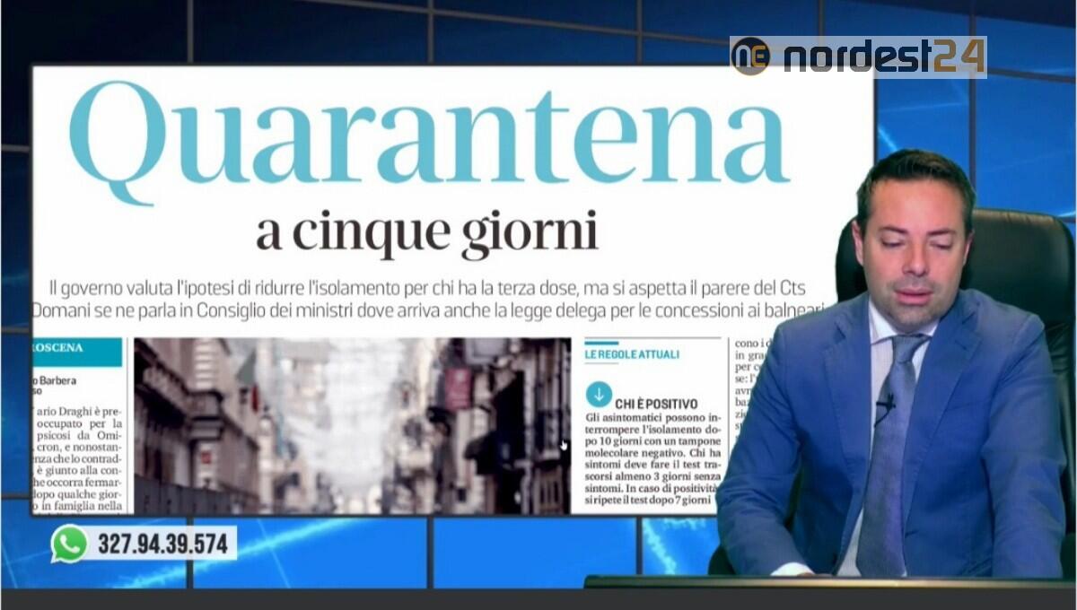 Cambia la quarantena, verso nuove regole. Rassegna stampa 28 dicembre - 