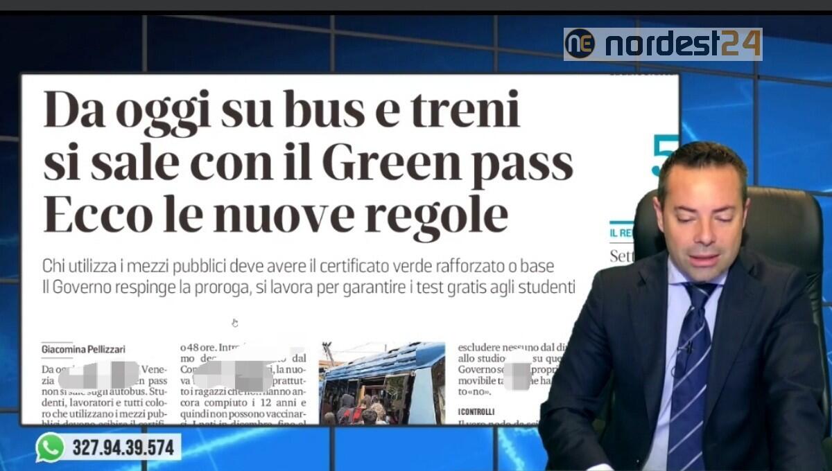 Scatta l'obbligo del Green pass su bus e treni. Rassegna stampa 6 dicembre - 