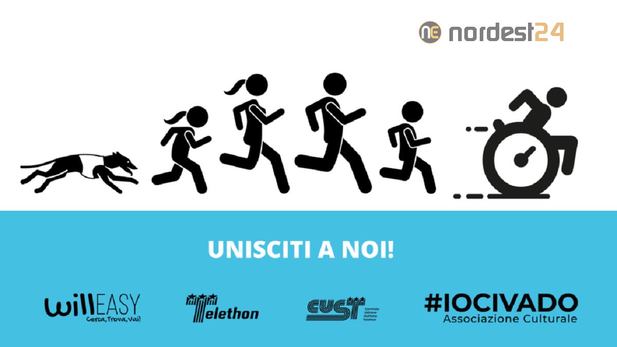 “Sport e inclusione” a Telethon Udine 2021. Al via a Martignacco la giornata benefica promossa da IO CI VADO e Willeasy - 