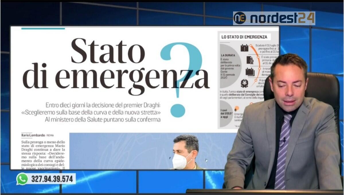 Proroga Stato di Emergenza, entro 10 giorni la decisione. Rassegna stampa 13 dicembre - 