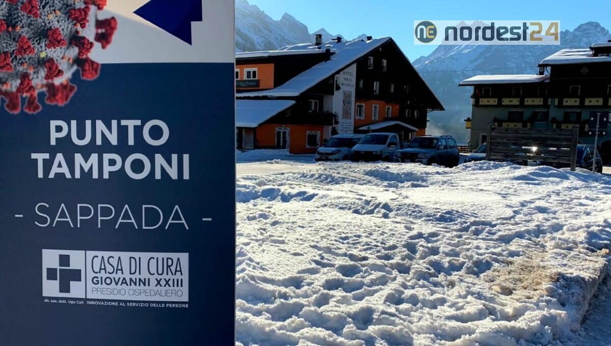 Apre domani a Sappada il centro tamponi temporaneo - 