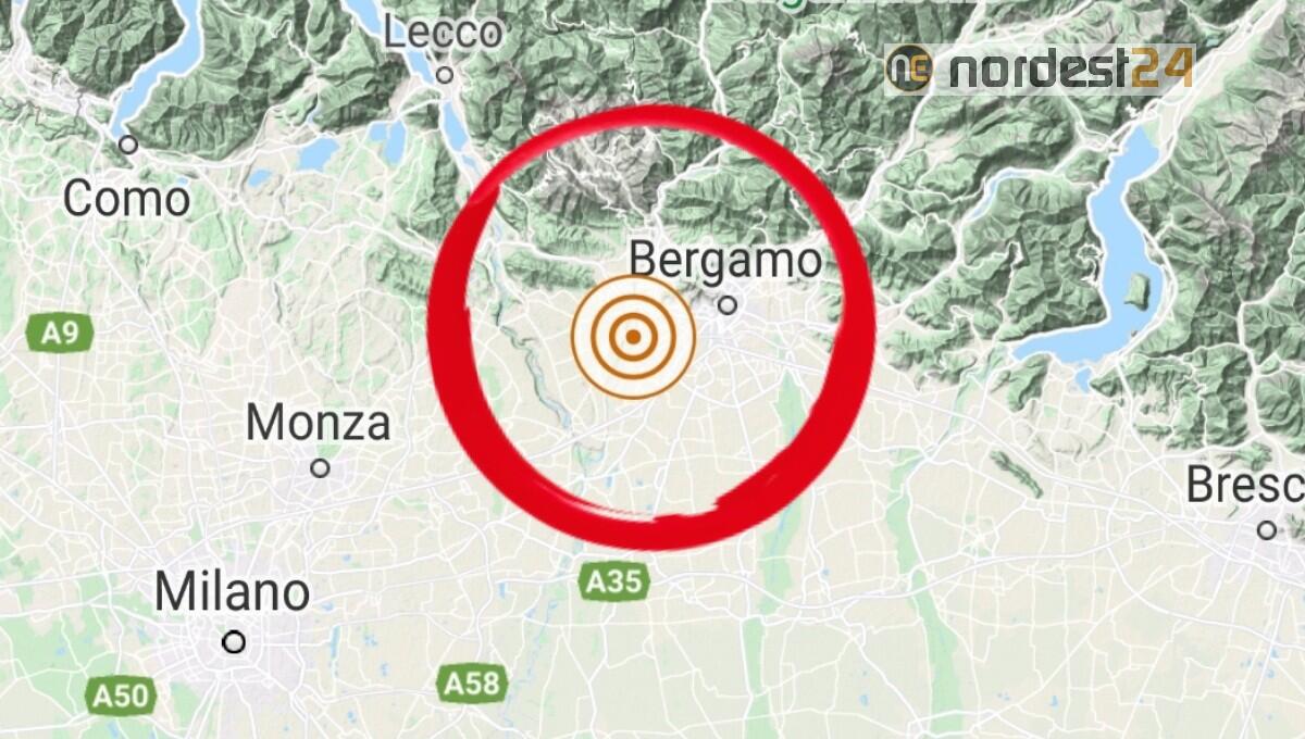 Terremoto in Lombardia: forte scossa avvertita anche a Nordest - 