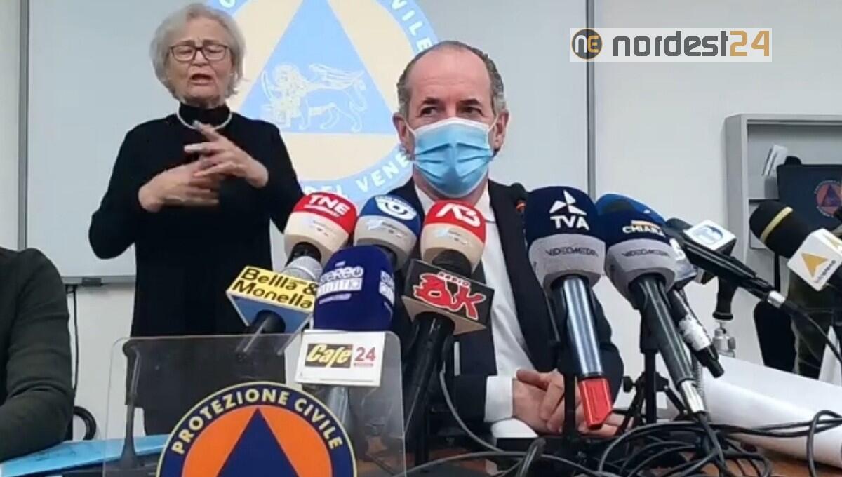 Zaia: "quarantena solo per positivi non vaccinati, tampone ai sintomatici" - 