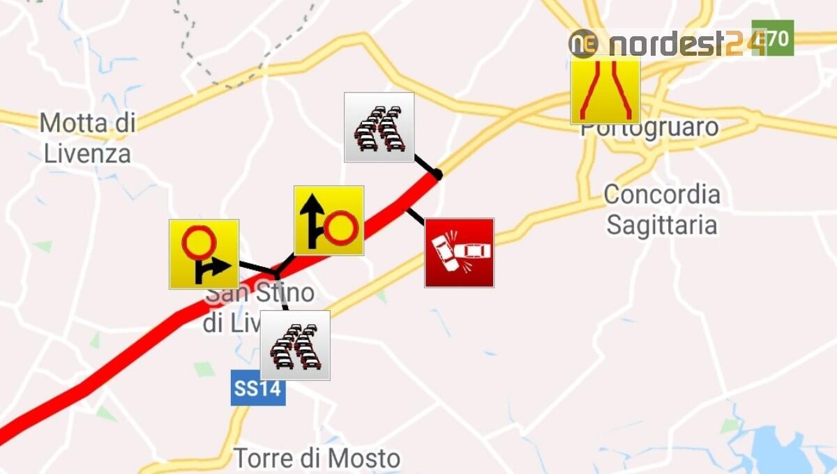 Secondo grave tamponamento in A4: un morto, chiusa l'autostrada - 