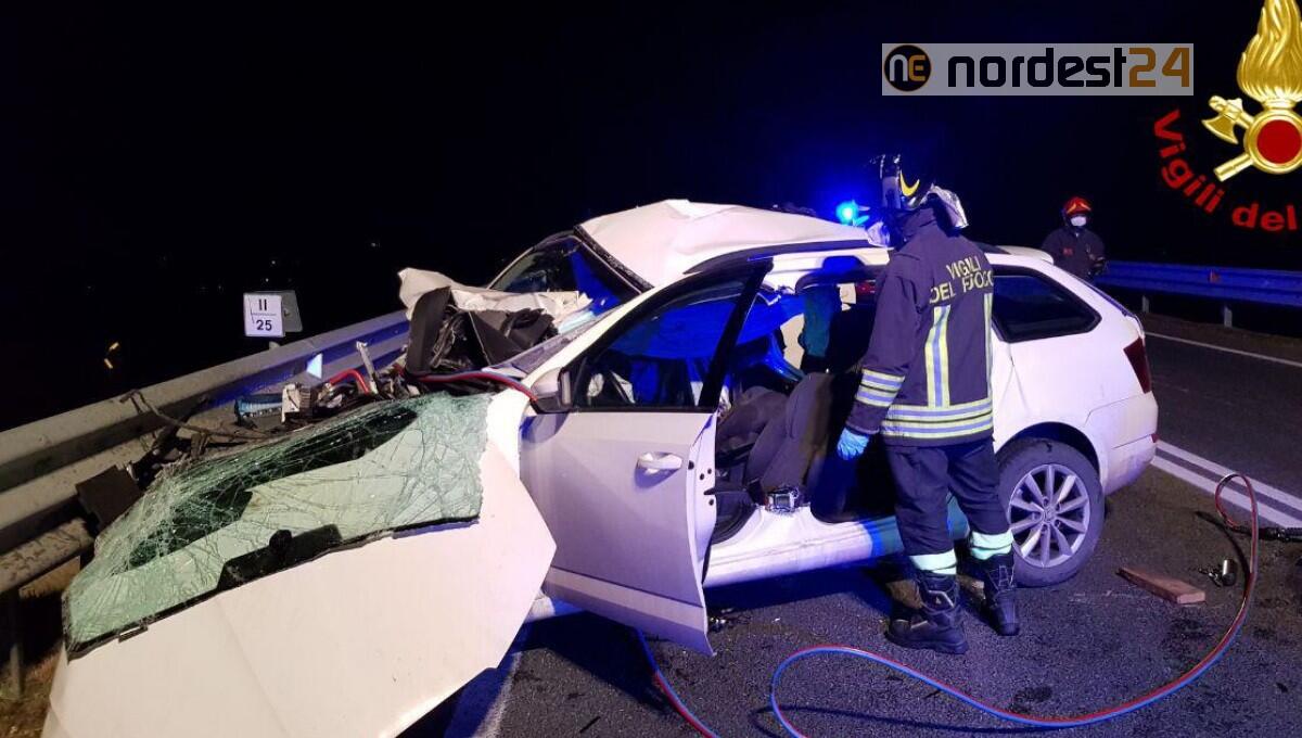 Cornuda, tragico incidente sulla Feltrina: 2 morti, un ferito grave - 