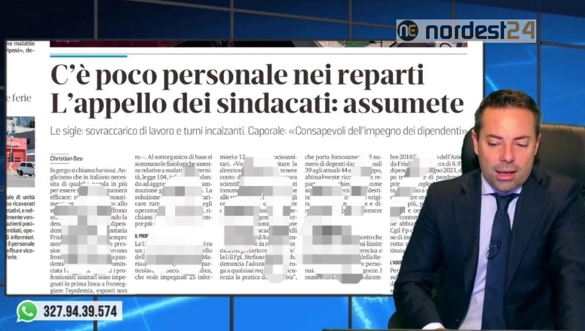 Poco personale, ospedali in difficoltà. Rassegna stampa 22 dicembre - 